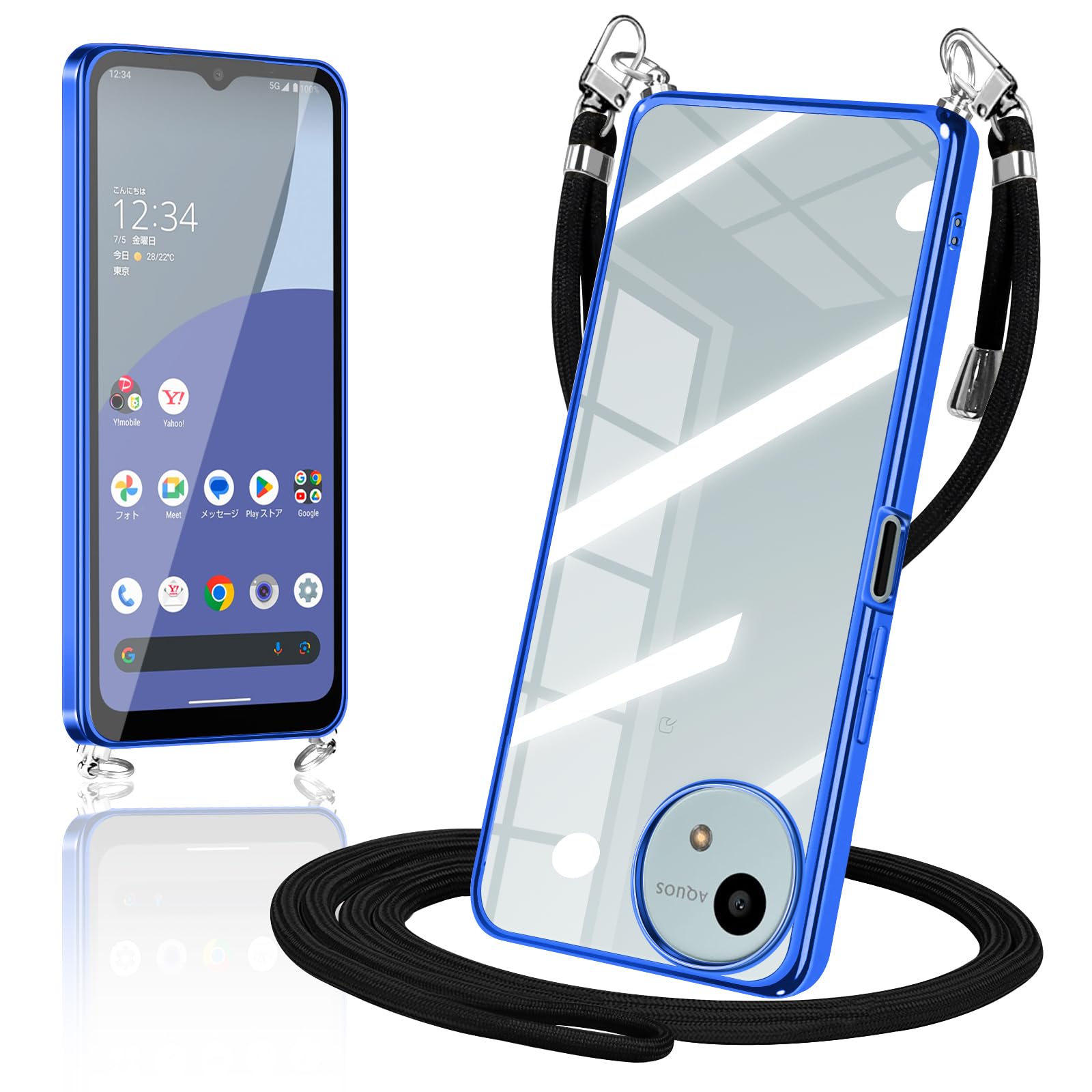AQUOS wish 4 ブルー SH-52E AQUOS wish 【 SIMフリー品】新品未使用 wish4 SH-52E ブルー